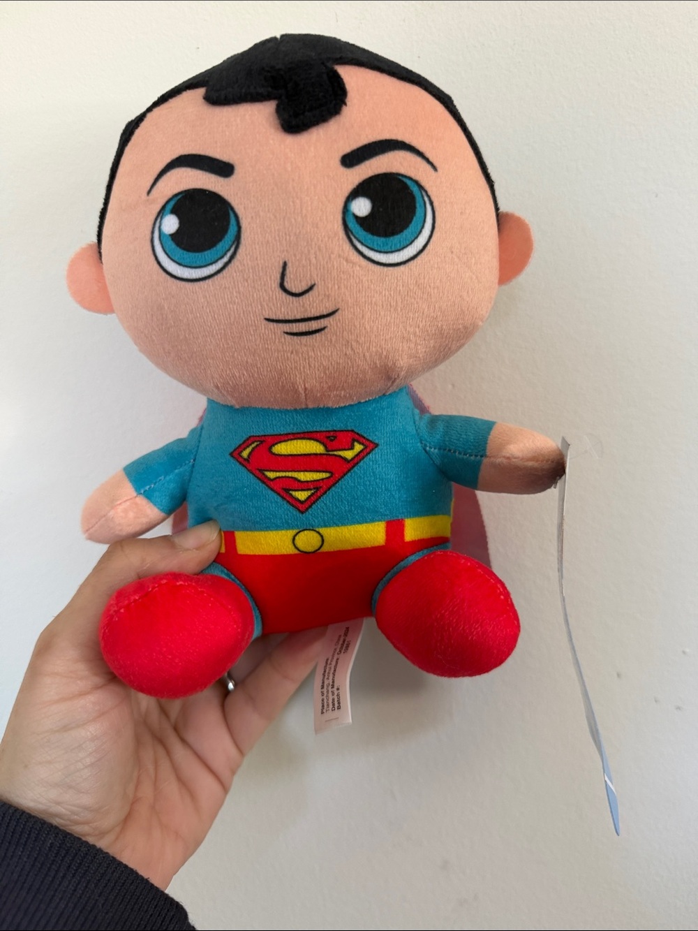 DC Comics Superman Plush - Blue, Red & Black